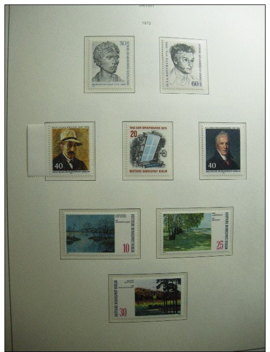 BERLIN COLLECTION 1970-90 COMPLETE NEUVE **/MNH EN RELIURE LEUCHTTURM Y&T 1300 €