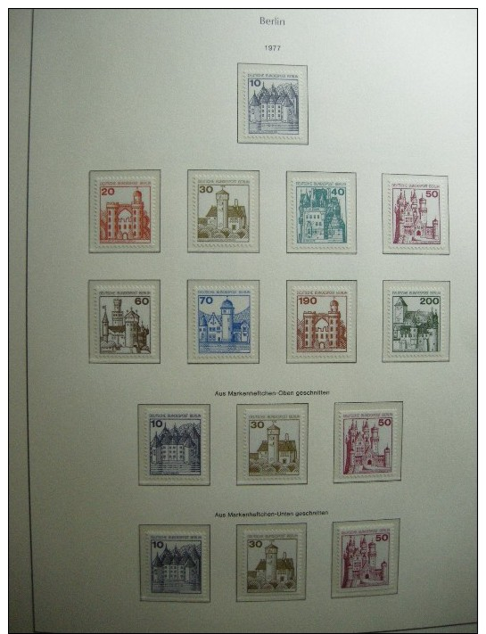 BERLIN COLLECTION 1970-90 COMPLETE NEUVE **/MNH EN RELIURE LEUCHTTURM Y&T 1300 €