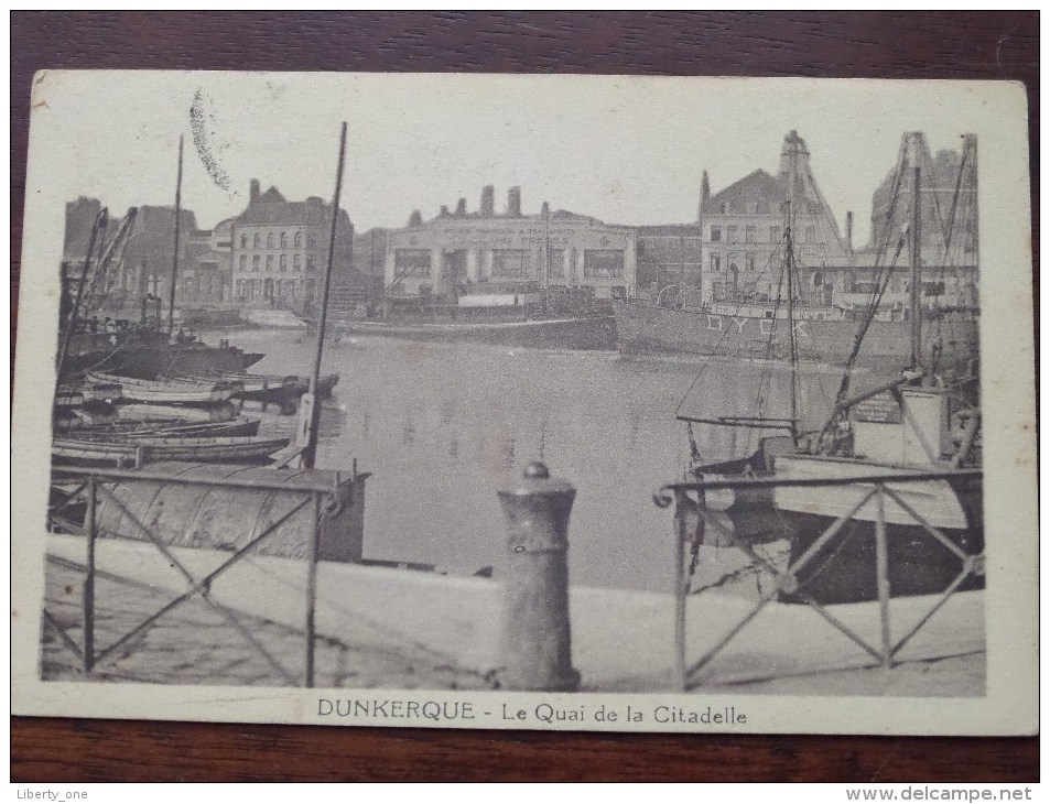 Le Quai De La Citadelle Dunkerque ( Taxe ) Anno 1906 (?) ( Zie Foto´s Voor Details ) !! - Dunkerque