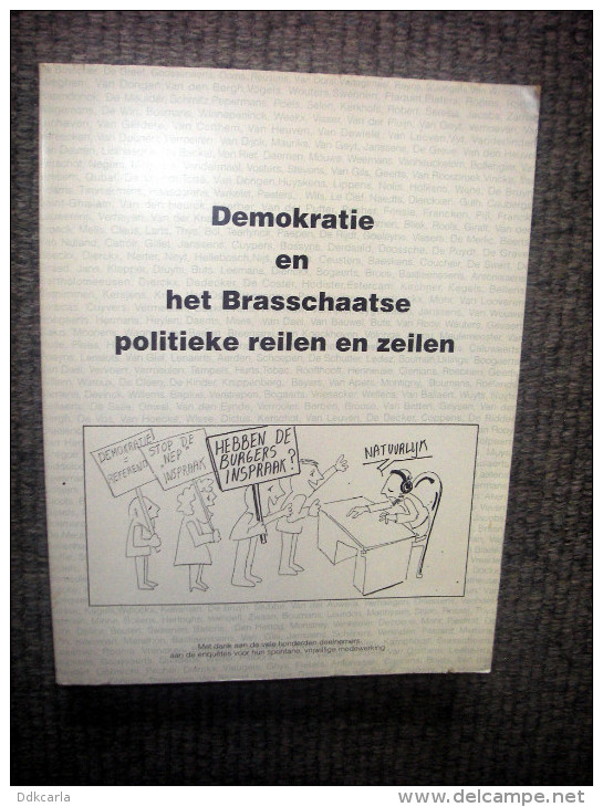 Demokratie En Het Brasschaatse Politieke Reilen En Zeilen - 1994 - Histoire