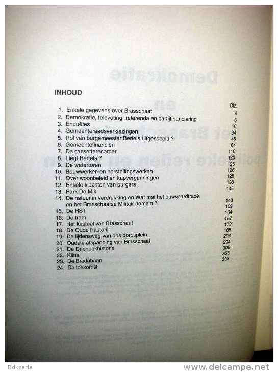 Demokratie En Het Brasschaatse Politieke Reilen En Zeilen - 1994 - Histoire