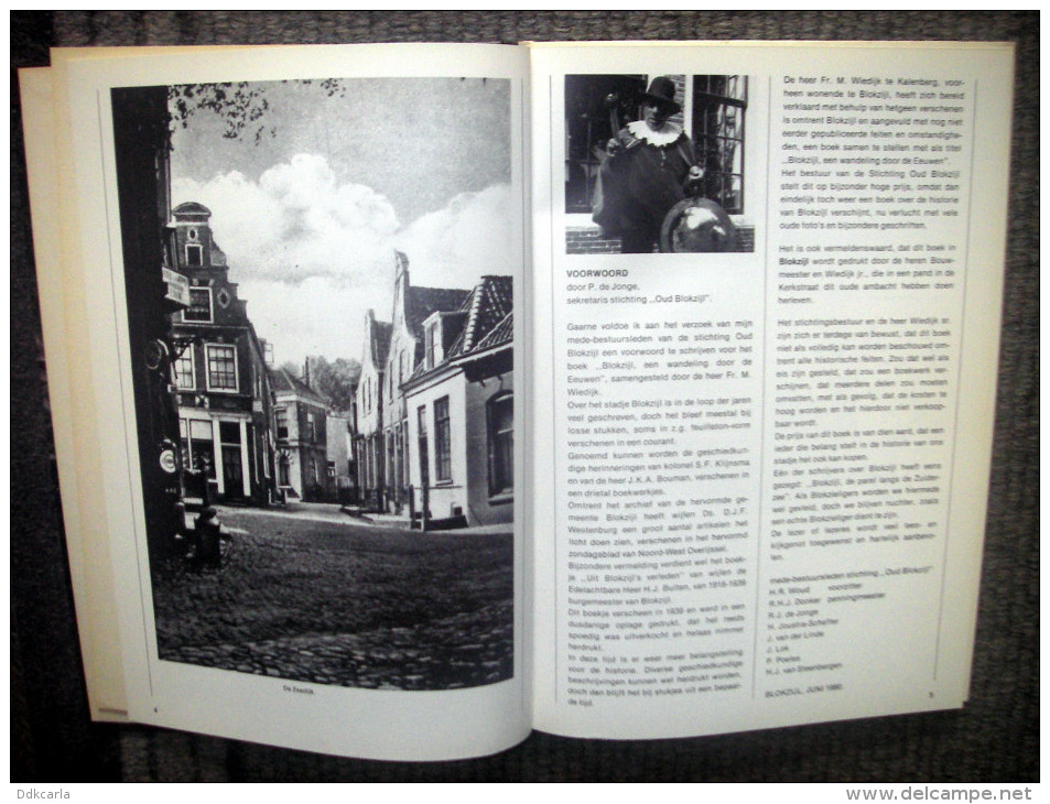 Blokzijl Een Wandeling Door De Eeuwen - 1980 - Frederik M. Wiedijk - Histoire