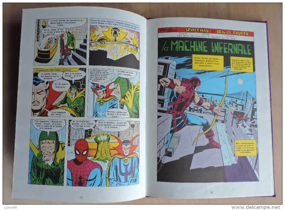 BD Spider Man   SPIDER-MAN  Spiderman - Album Artima 1980 - Stan Lee : Spider-man Et Dr Strange - Spiderman
