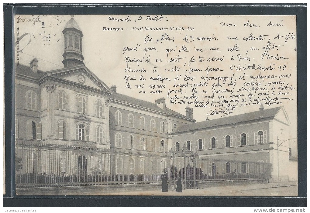 - CPA 18 - Bourges, Petit Séminaire St-Célestin - Bourges