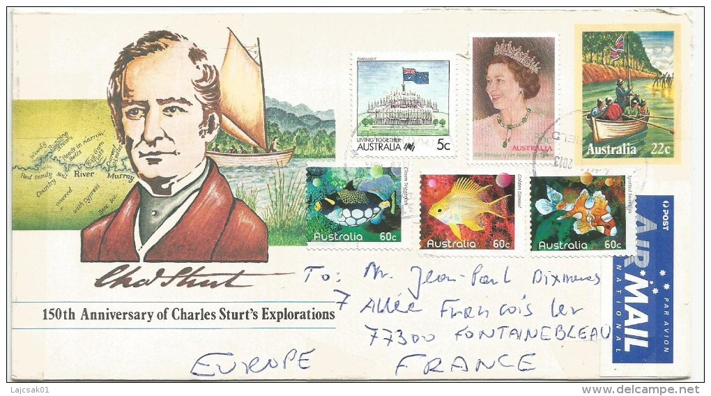 Jp AUSTRALIA  2013. AIR MAIL PAR AVION Cover Sent To France - Briefe U. Dokumente