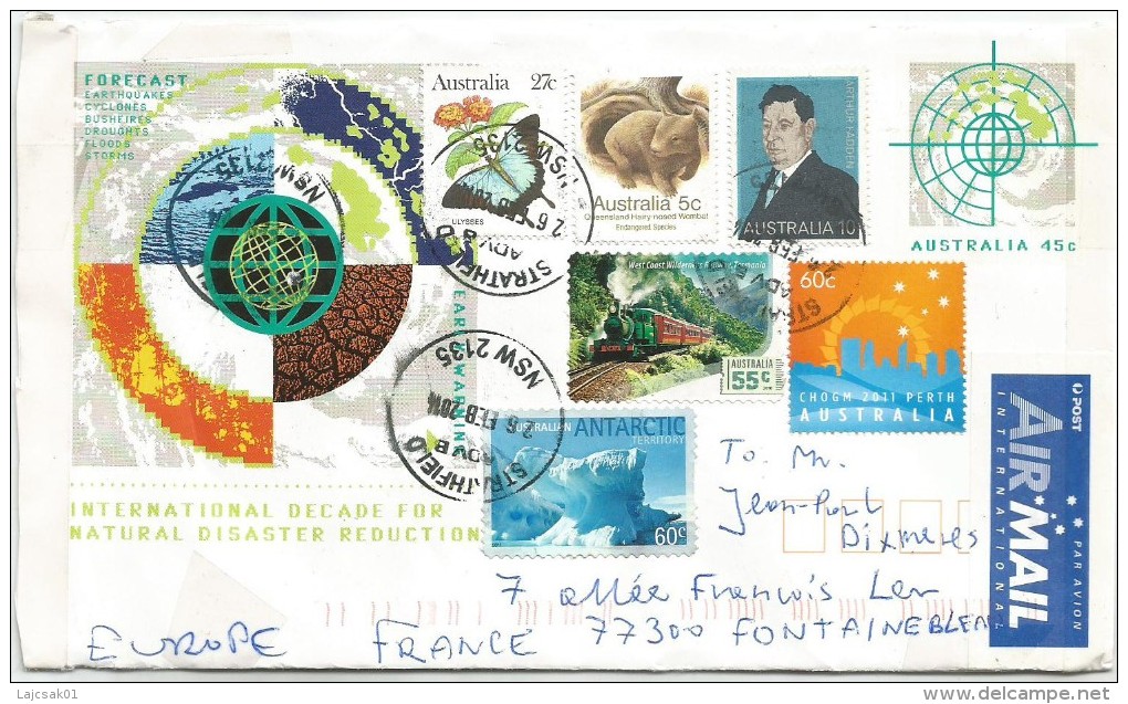 Jp AUSTRALIA  2011. AIR MAIL PAR AVION Cover Sent To France - Storia Postale