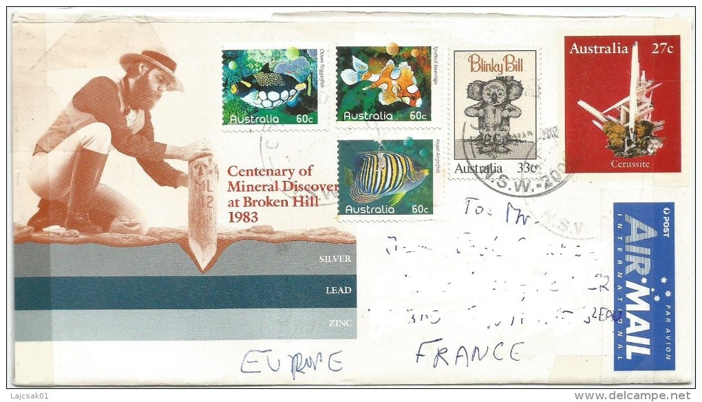Jp AUSTRALIA  2011. AIR MAIL PAR AVION Cover Sent To France - Brieven En Documenten