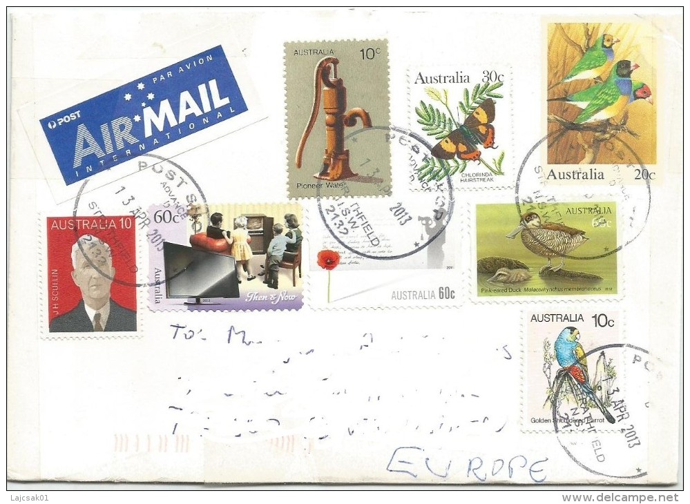 Jp AUSTRALIA  2013. AIR MAIL PAR AVION Cover Sent To France - Lettres & Documents