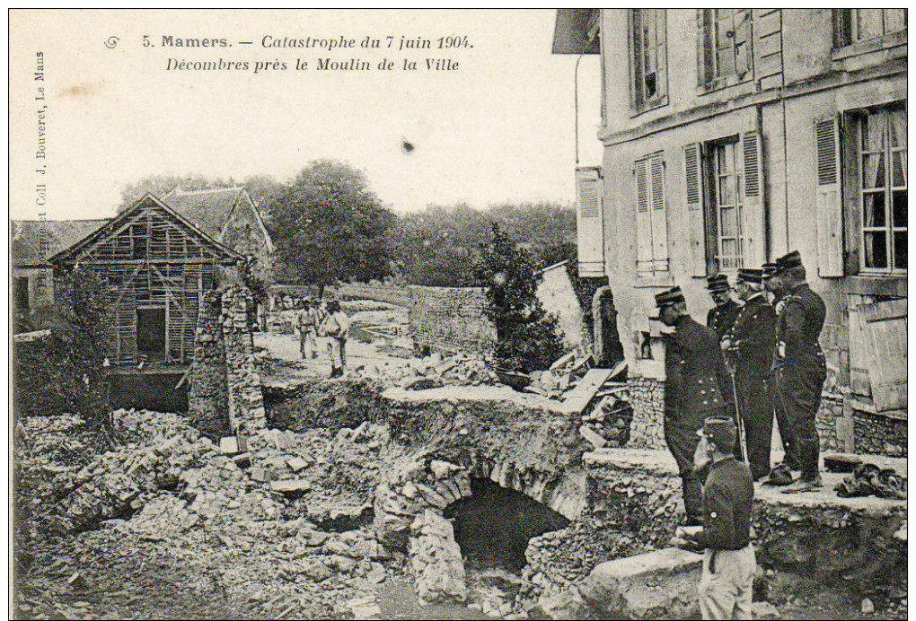 20.  MAMERS - Catastrophe Du 7 Juin 1904 - Mamers