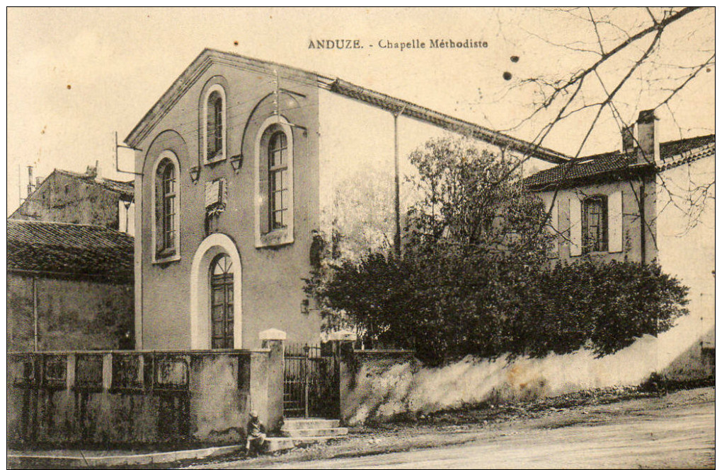 20.  ANDUZE - Chapelle Méthodiste - Anduze