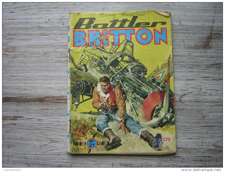 BD PETIT FORMAT  BATTLER BRITTON  N° 21  1960 - Petit Format