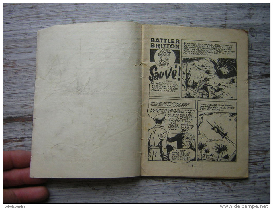 BD PETIT FORMAT  BATTLER BRITTON  N° 21  1960 - Petit Format