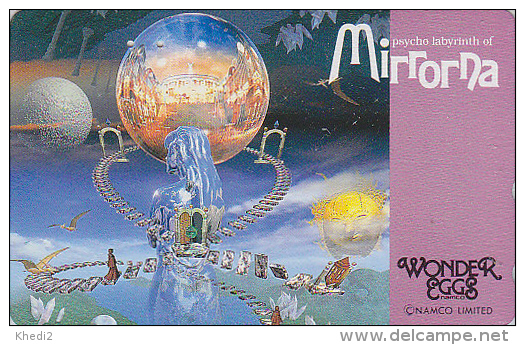 Télécarte Japon - MANGA  - PSYCHO LABYRINTH OF MIRRORNA - Chauve Souris Bat - ANIME Japan Phonecard Space - 3292 - Kino