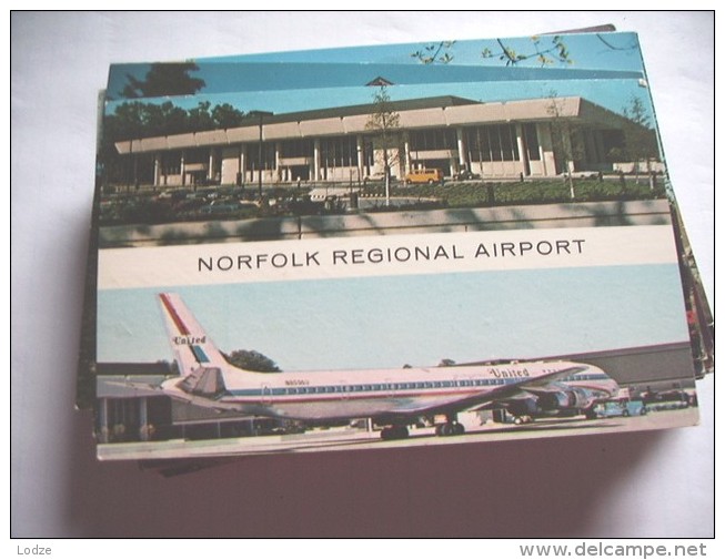 America USA VA Norfolk Airport Plane - Norfolk
