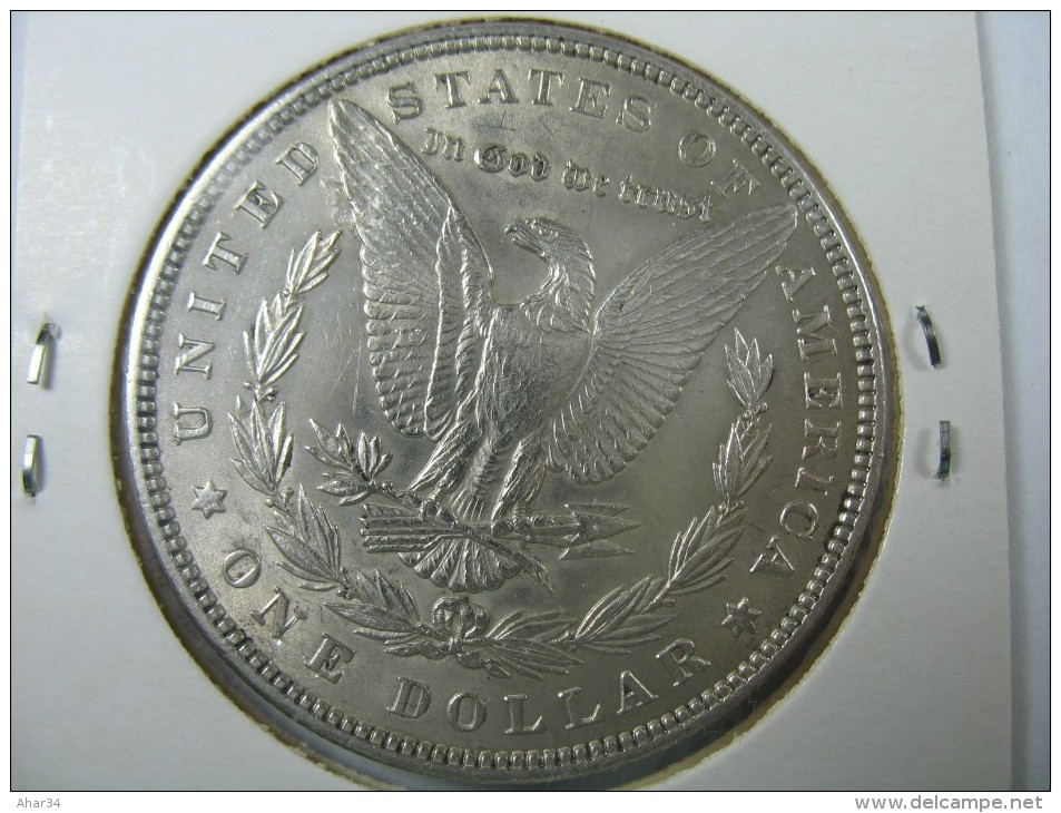 US USA 1 ONE DOLLAR MORGAN COIN SILVER 1885   LOT 10 NUM 203 - 1878-1921: Morgan