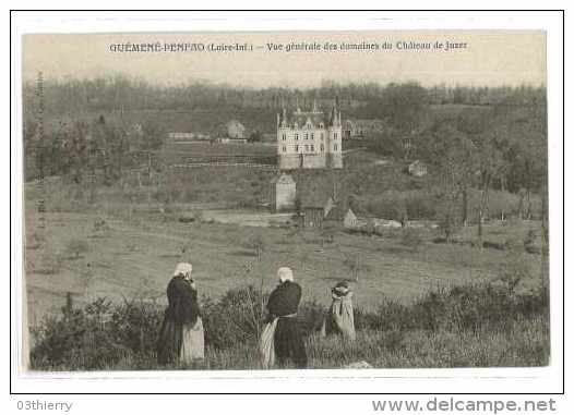 CPA 44 GUEMENE PENFAO VUE GENERALE DES DOMAINES DU CHATEAU DE JUZER - Guémené-Penfao