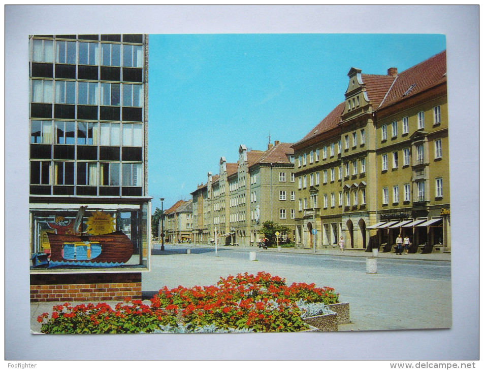 Germany: Neubrandenburg Ernst-Thälmann Strasse - 1980s Unused - Neubrandenburg