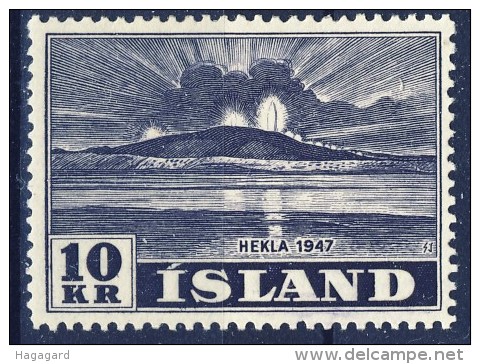 ##K024. Iceland 1948. Hekla Vulcano. Michel 253. MH(*) - Nuevos