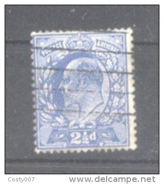 Great Britain 1902 King Edward VII, Mi.107B, Perf. 15:14, Used AM.073 - Usati