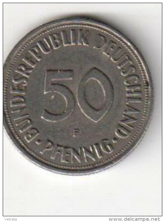 Pièce : Allemagne, R.F.A., 50 Pfenning, 1967 - 50 Pfennig
