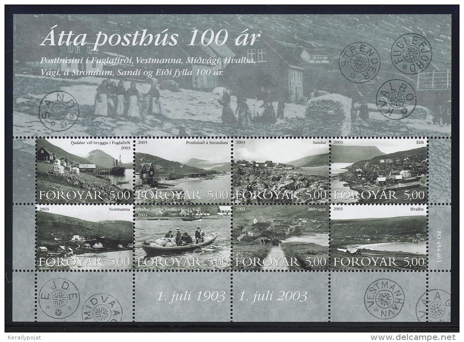 Faroe Islands - 2003 Post Offices Kleinbogen MNH__(FIL-6627) - Féroé (Iles)