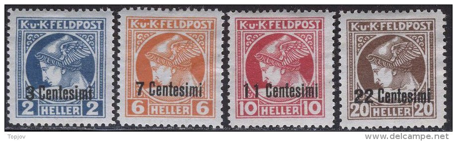 ITALIA - AUSTRIA - AUSTRIA Occupate -  GIORNALI  - NEWSPAPER - **MNH - 1918 - Occ. Autrichienne