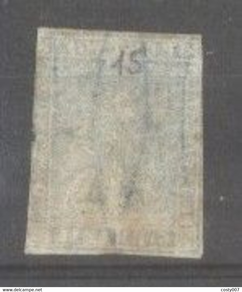 Italy Tuscany 1857 Lion 6 Crazie, Sass.15, Mi.15, Wz 2, Used AM.145 - Toscane