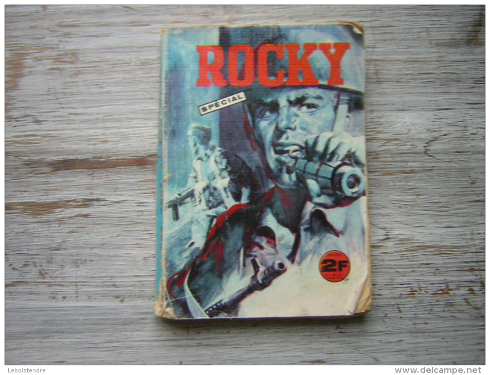 BD PETIT FORMAT   ROCKY  SPECIAL  NUMERO HORS SERIE   1966   256 PAGES - Petit Format