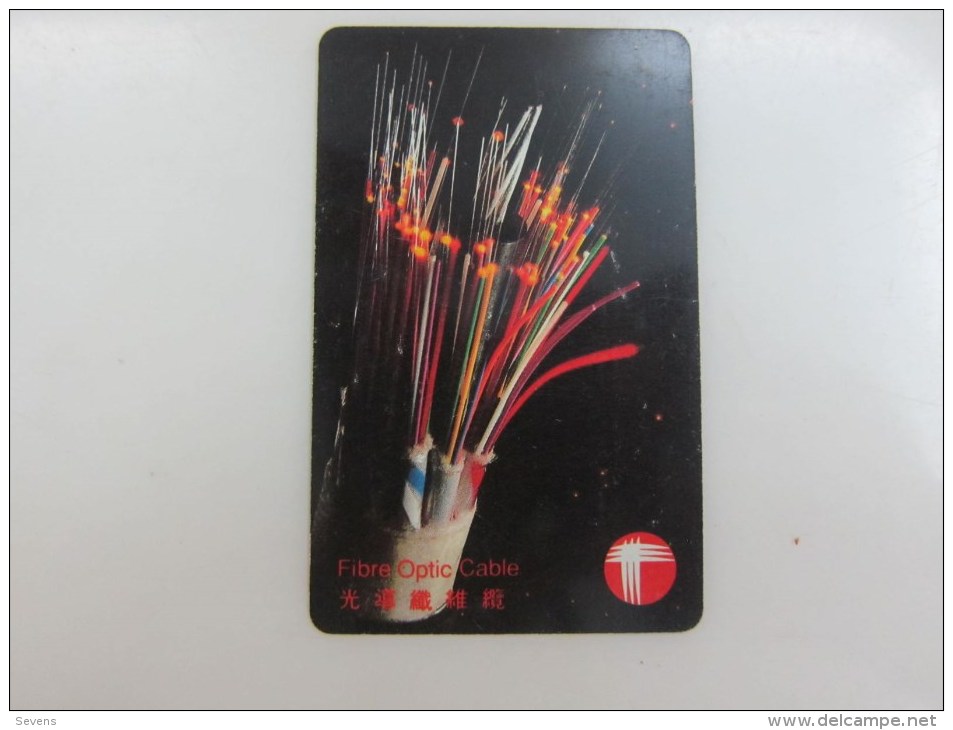 Autelca Magnetic Phonecard,Cable,backside 7-Eleven Store Advertisement,used - Hongkong