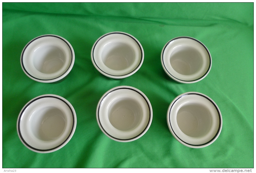 Vintage Retro RORSTRAND VDN P555 SWEDEN Set Of 6pcs Egg Cup Home Decor - Rörstrand (SWE)