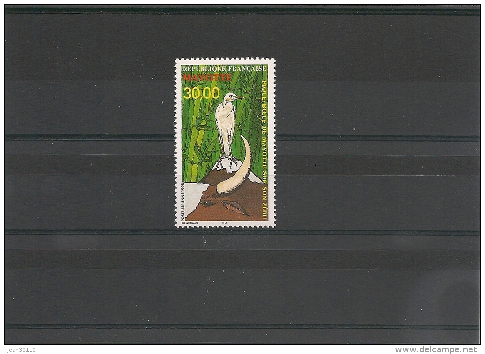 MAYOTTE Poste Aérienne Année 1998 N° Y/T :3 ** Côte: 16,50 € - Airmail