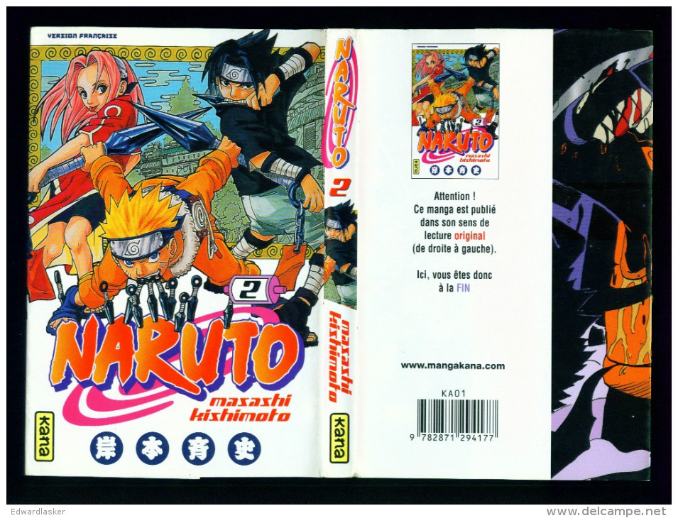 NARUTO N°2 - 2006 - Bon état + - Mangas Version Francesa