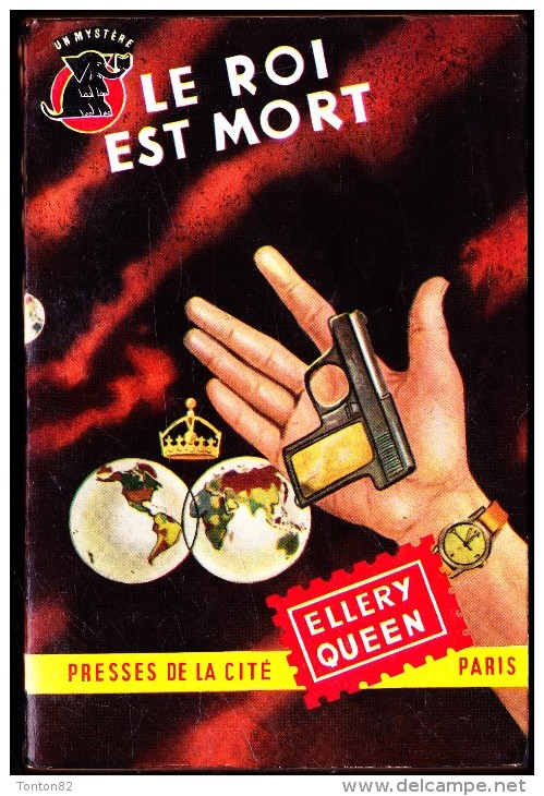 Ellery Queen - Le Roi Est Mort  - " Un Mystère " N° 1232 - Presses De La Cité - ( 1953 ) . - Presses De La Cité