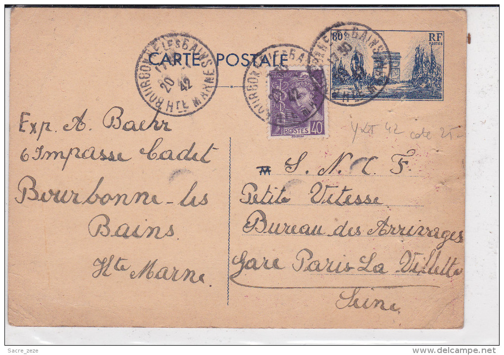 LOT DE 19 ENTIERS POSTAUX ISSUS D´UN COLLECTIONNEUR