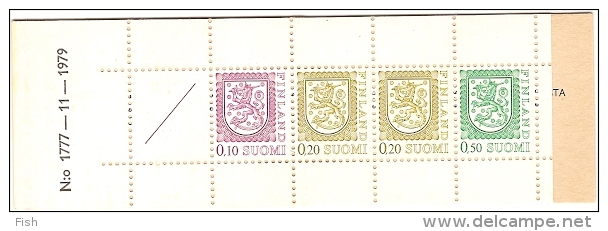 Finland ** & Carteira Brazões 1979 (790) - Carnets