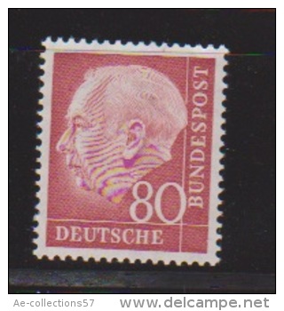 Allemagne   // N 71 D  //  80 Pf  Rouge  // NEUF **  //  Côte 5 € - Neufs