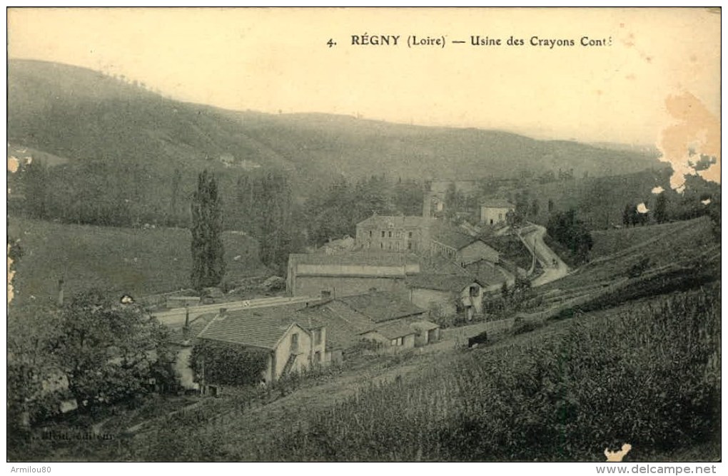 N° 51 T REGNY USINE DES CRAYONS CONTE - Other & Unclassified