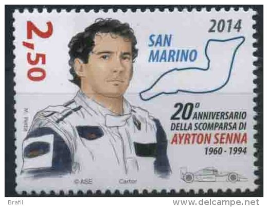 2014 San Marino, Ayrton Senna , Serie Completa Nuova (**) - Neufs