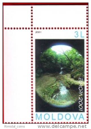Moldova, Single Stamp, Europe / Europa - Water Resources, 2001 - 2001