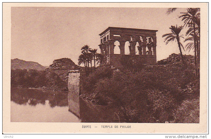 CPA Egypte - Temple De Philoe (6536) - Sonstige & Ohne Zuordnung