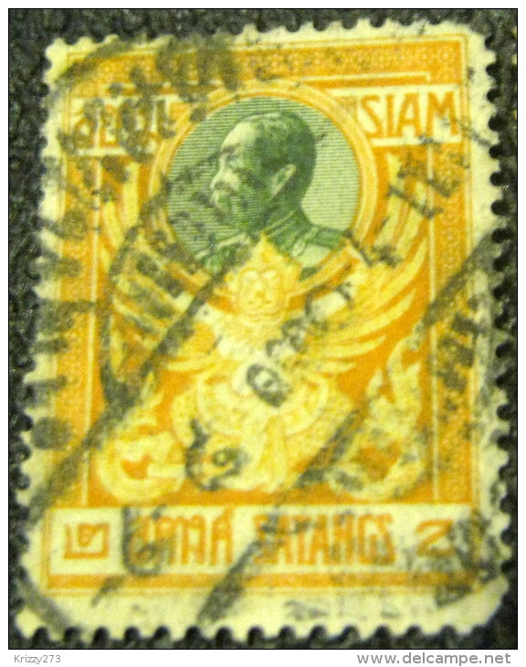 Thailand 1910 King Chulalongkorn 2s - Used - Siam