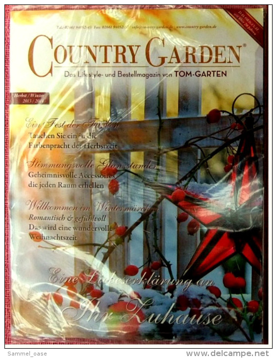 3 X Katalog / Broschüre Country Garden  - Kreative Ideen Für Garten & Wohnen Im Landhaus-Stil - Catalogues
