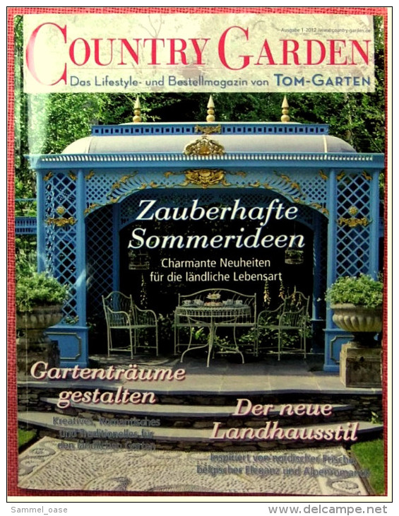 3 X Katalog / Broschüre Country Garden  - Kreative Ideen Für Garten & Wohnen Im Landhaus-Stil - Catalogues