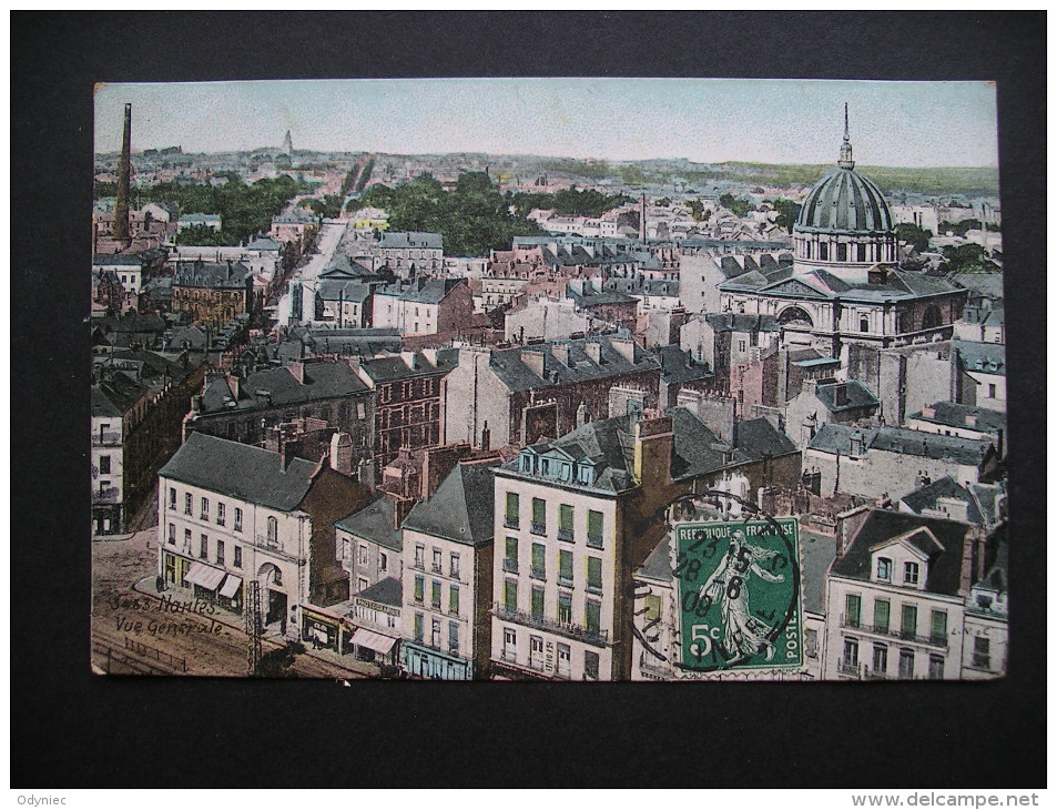 Nantes-Vue Generale 1909 - Pays De La Loire