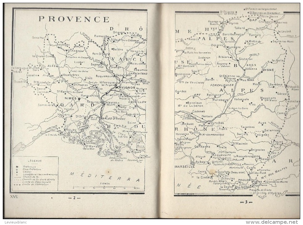 Stations Climatiques , Thermales Et Touristiques/ESSI/ Provence/Castellane-Uzés-Orange-Nimes/1 935 PGC60 - Franche-Comté