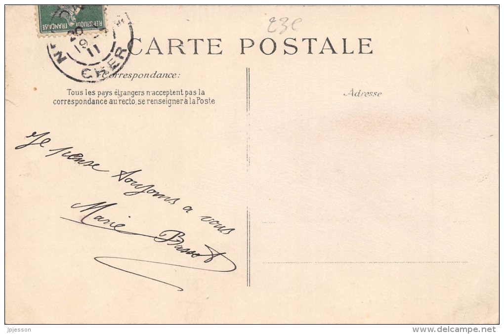 CHER  18  NERONDES  HOTEL DE LA POSTE - Nérondes