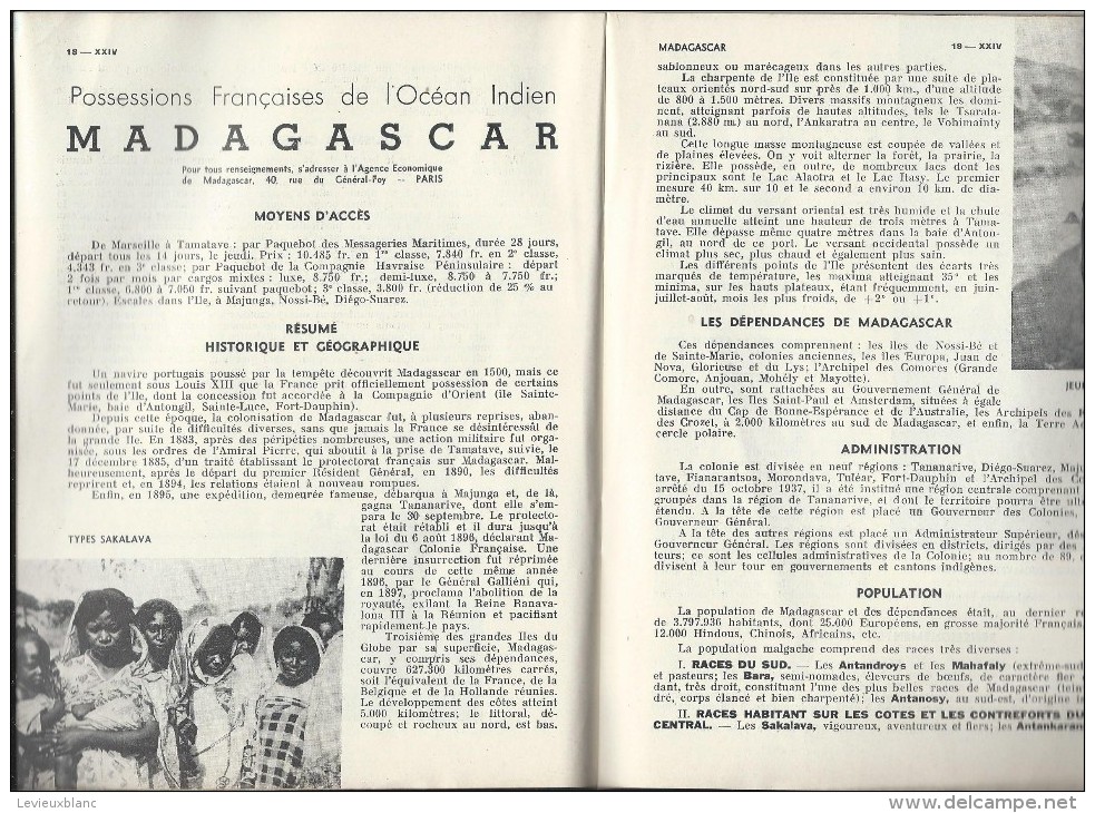 Stations Climatiques , Thermales Et Touristiques/ESSI/ Outre-Mer/Afrique-Océanie -Inde-Miquelon/1 938 PGC61 - Outre-Mer