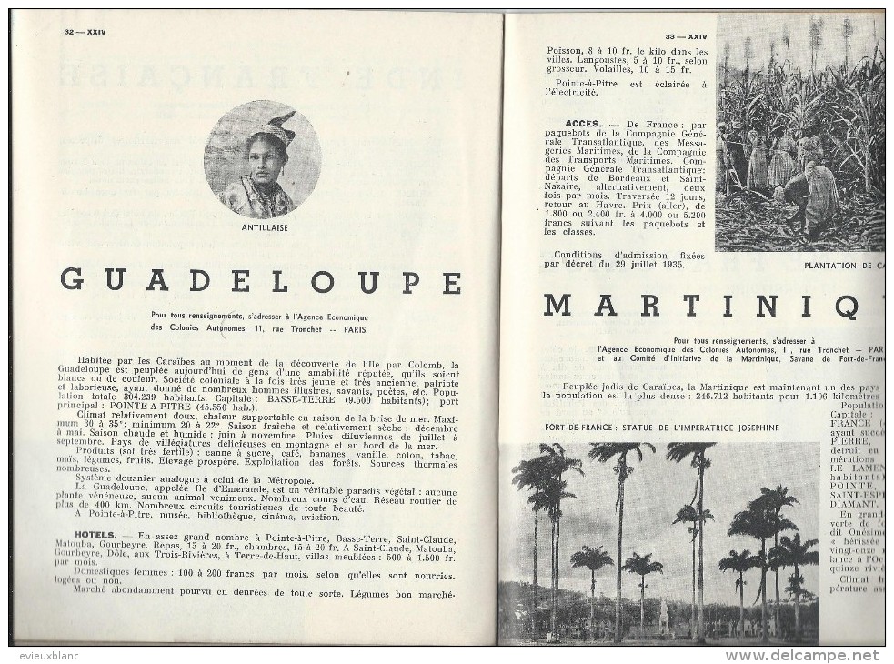 Stations Climatiques , Thermales et Touristiques/ESSI/ Outre-Mer/Afrique-Océanie -Inde-Miquelon/1 938 PGC61