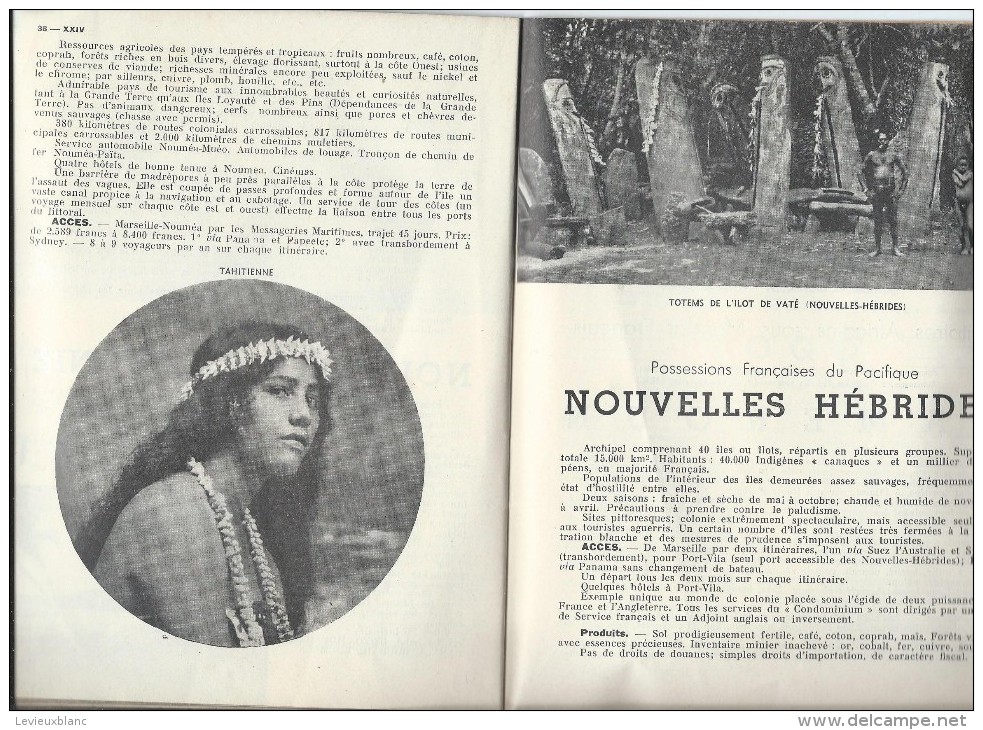 Stations Climatiques , Thermales et Touristiques/ESSI/ Outre-Mer/Afrique-Océanie -Inde-Miquelon/1 938 PGC61