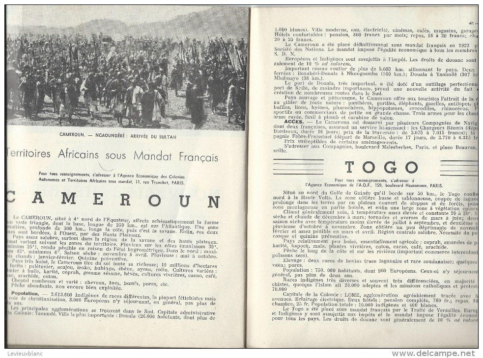 Stations Climatiques , Thermales et Touristiques/ESSI/ Outre-Mer/Afrique-Océanie -Inde-Miquelon/1 938 PGC61